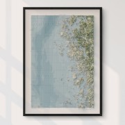 Grebbestad Skärgård väggkarta Mapbits