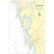 Göteborg-Smögen Väggkarta Hydrographica 70x100cm